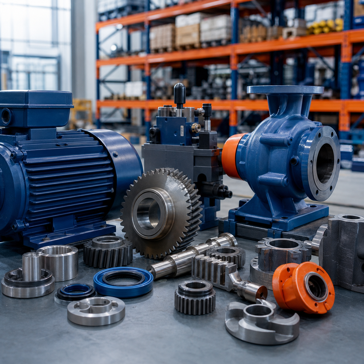 Machinery, Equipment & Spare Parts